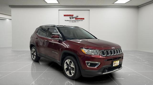 used 2021 Jeep Compass car, priced at $17,494