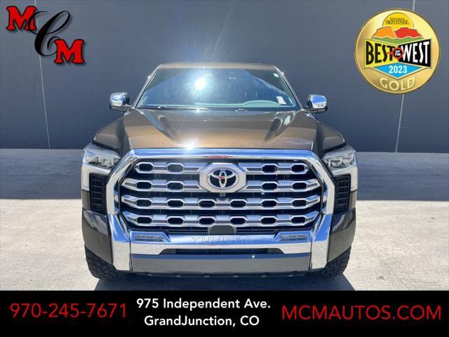 used 2022 Toyota Tundra car, priced at $59,401