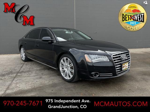 used 2014 Audi A8 car, priced at $20,810