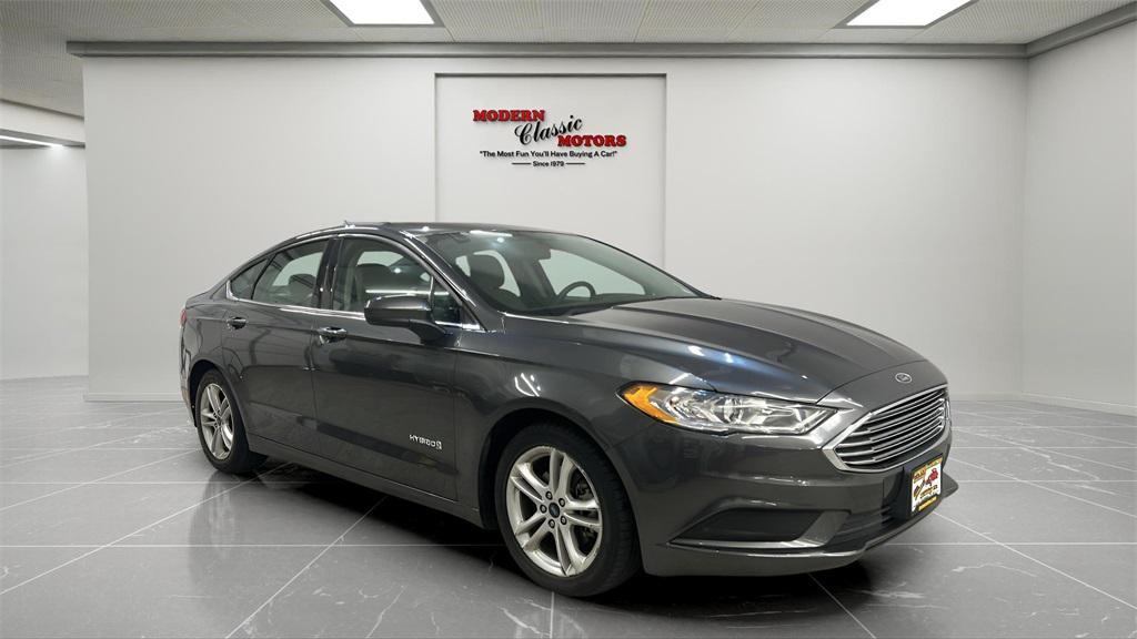 used 2018 Ford Fusion Hybrid car, priced at $14,494