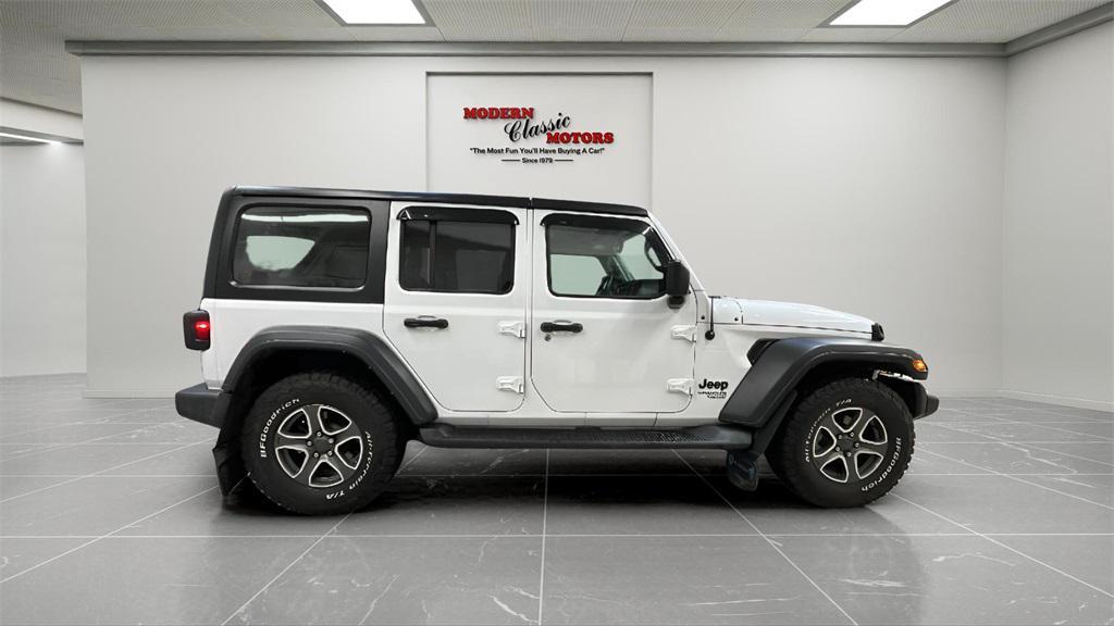 used 2021 Jeep Wrangler Unlimited car, priced at $29,494