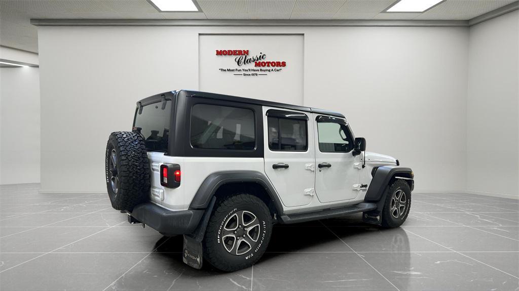 used 2021 Jeep Wrangler Unlimited car, priced at $29,494