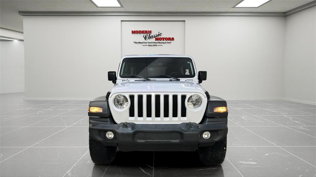used 2021 Jeep Wrangler Unlimited car, priced at $29,494