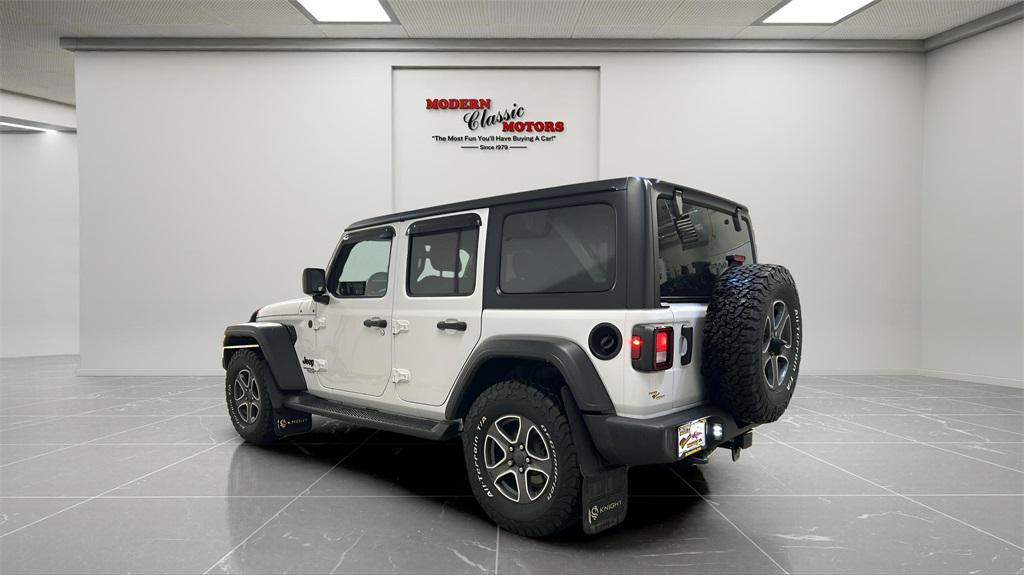 used 2021 Jeep Wrangler Unlimited car, priced at $29,494