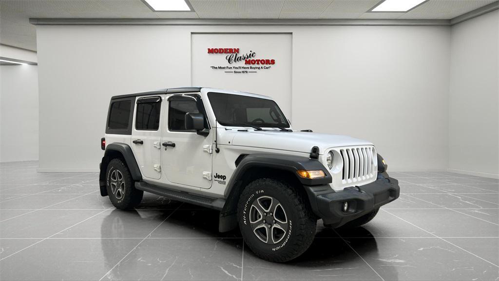 used 2021 Jeep Wrangler Unlimited car, priced at $29,494