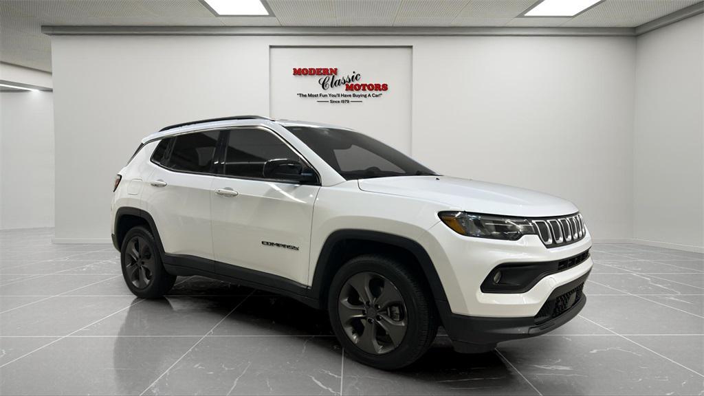 used 2022 Jeep Compass car, priced at $21,494