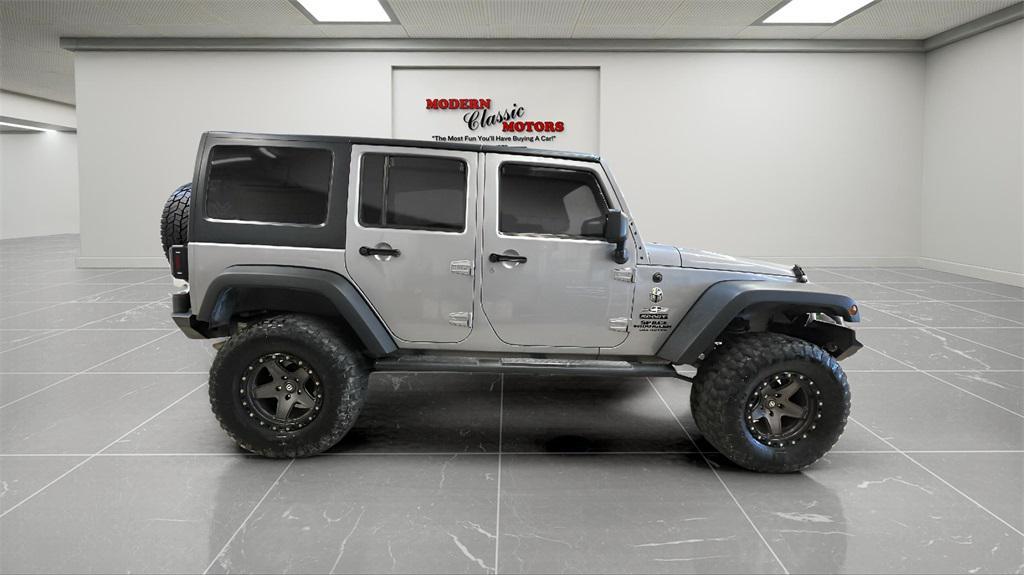used 2014 Jeep Wrangler Unlimited car, priced at $18,494