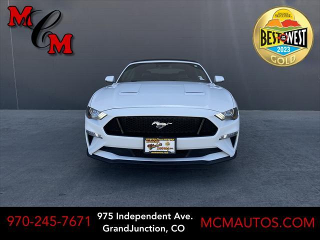 used 2020 Ford Mustang car, priced at $27,494