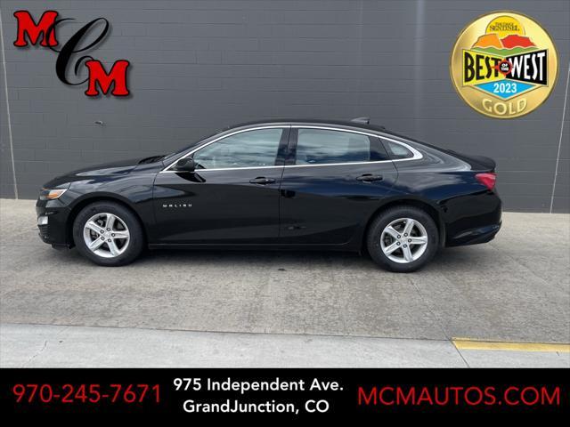 used 2022 Chevrolet Malibu car, priced at $18,799