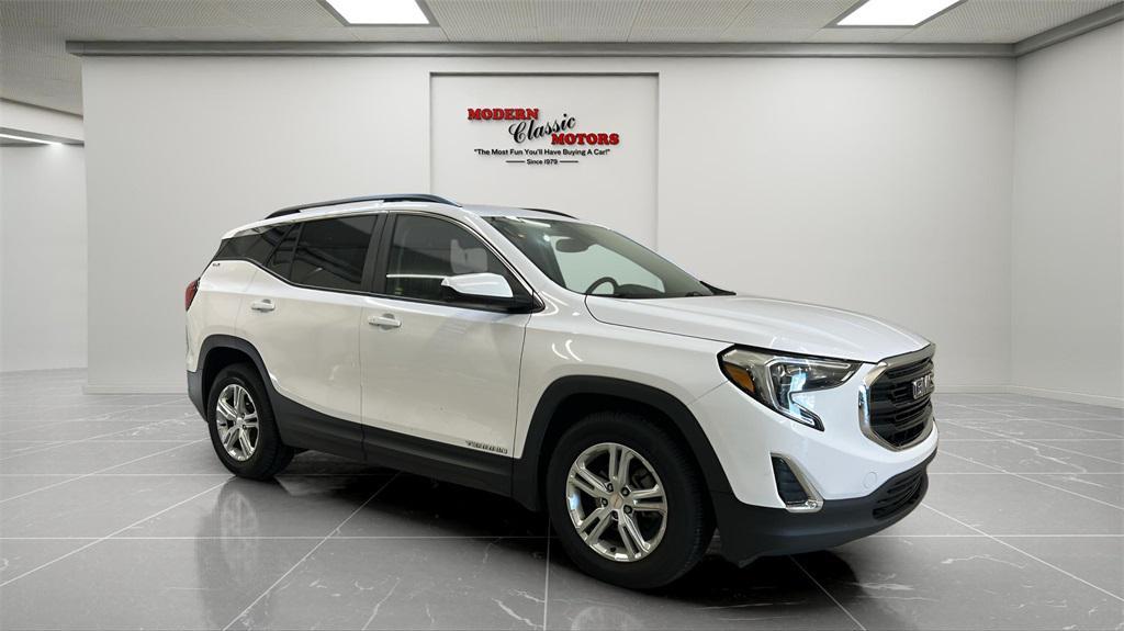 used 2021 GMC Terrain car, priced at $17,494
