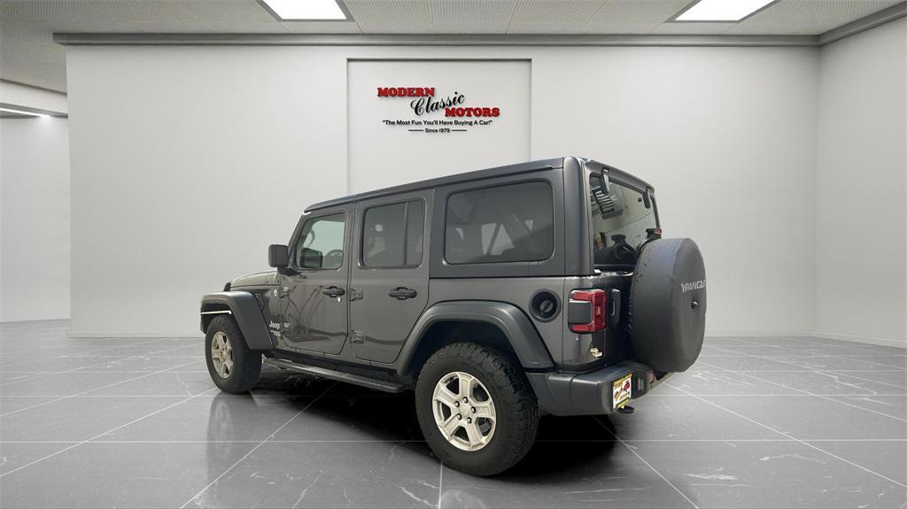 used 2020 Jeep Wrangler Unlimited car, priced at $24,494
