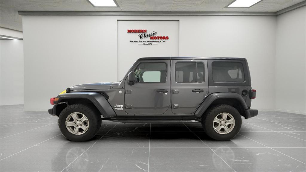 used 2020 Jeep Wrangler Unlimited car, priced at $24,494