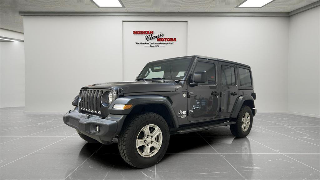 used 2020 Jeep Wrangler Unlimited car, priced at $24,494