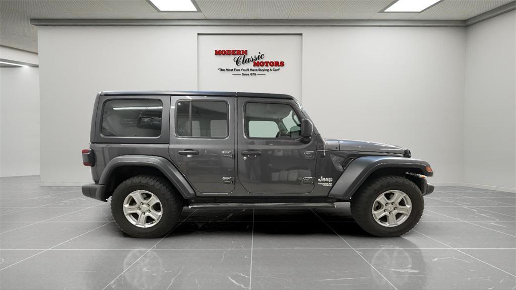 used 2020 Jeep Wrangler Unlimited car, priced at $24,494