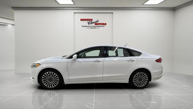 used 2018 Ford Fusion car, priced at $15,494