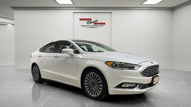 used 2018 Ford Fusion car, priced at $15,494