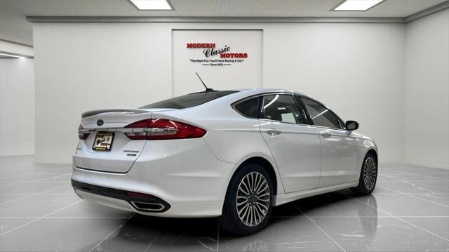 used 2018 Ford Fusion car, priced at $15,494