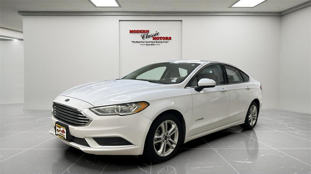 used 2018 Ford Fusion Hybrid car, priced at $14,814