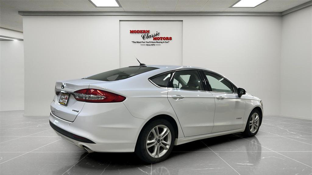 used 2018 Ford Fusion Hybrid car, priced at $14,814