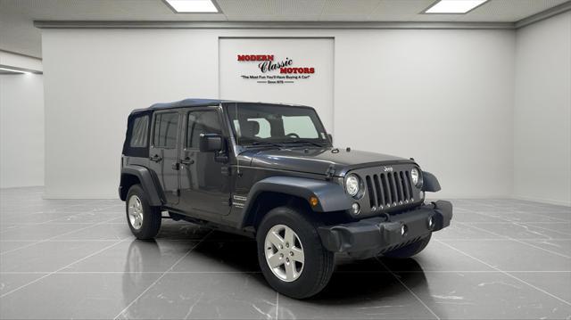 used 2017 Jeep Wrangler Unlimited car, priced at $17,224