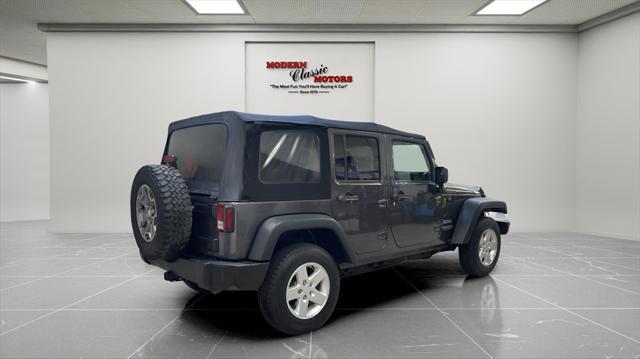 used 2017 Jeep Wrangler Unlimited car, priced at $17,224