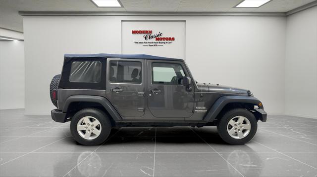 used 2017 Jeep Wrangler Unlimited car, priced at $17,224