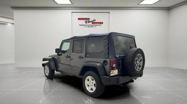 used 2017 Jeep Wrangler Unlimited car, priced at $17,224