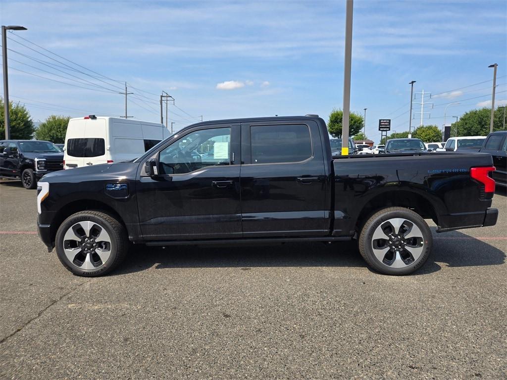new 2025 Ford F-150 Lightning car, priced at $73,190