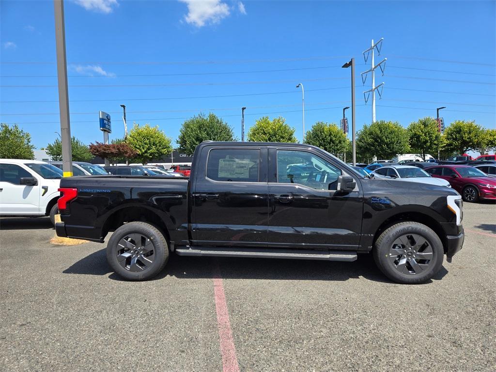 new 2025 Ford F-150 Lightning car, priced at $55,490
