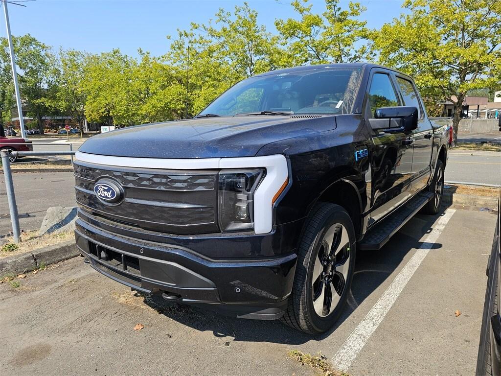 new 2025 Ford F-150 Lightning car, priced at $79,010
