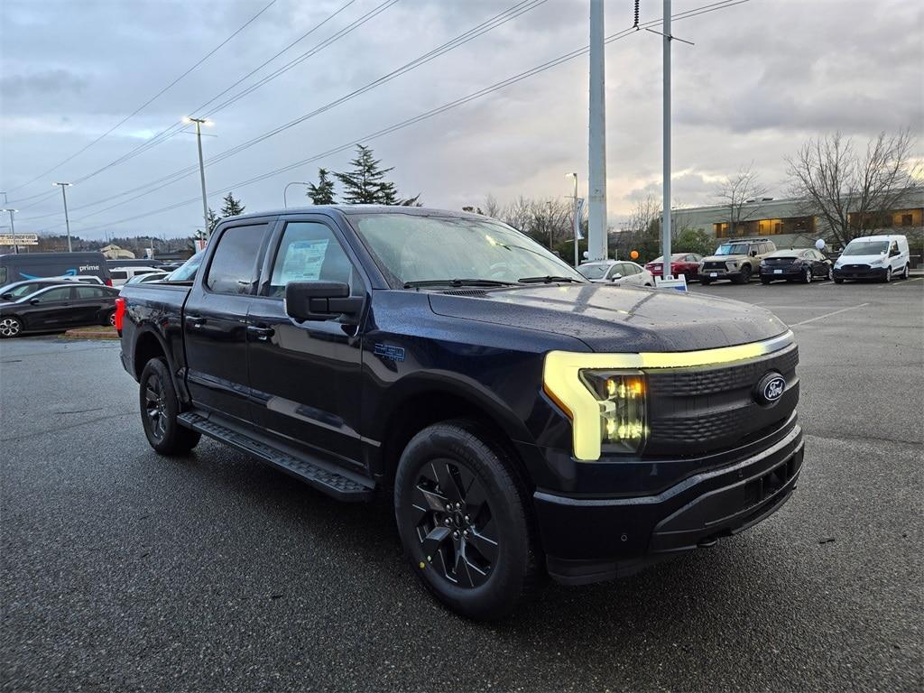 new 2024 Ford F-150 Lightning car, priced at $55,590