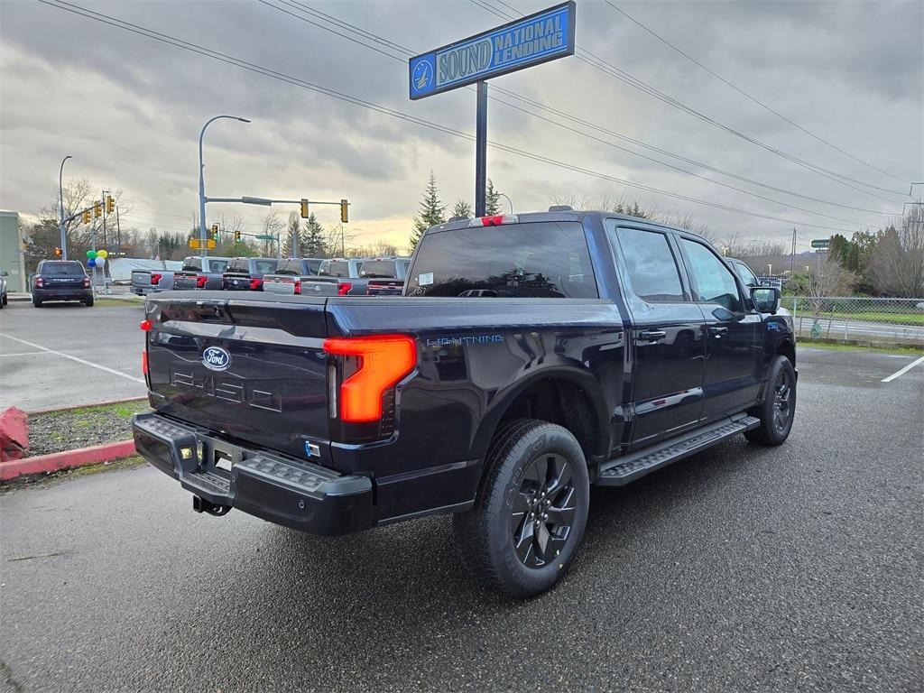 new 2024 Ford F-150 Lightning car, priced at $55,590