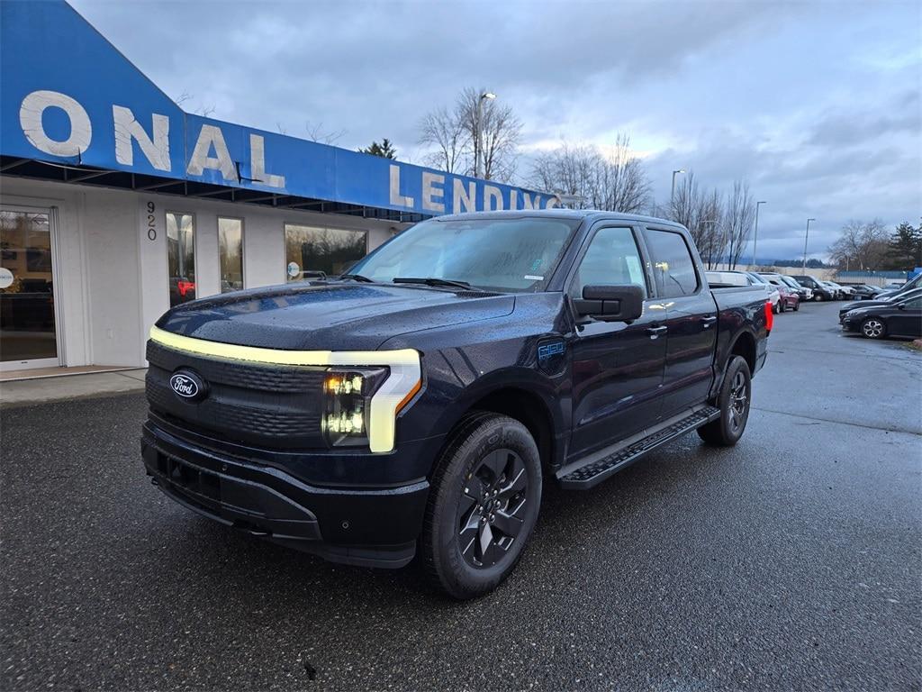 new 2024 Ford F-150 Lightning car, priced at $55,590