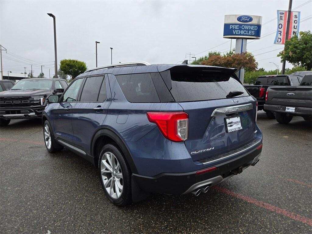 used 2021 Ford Explorer car, priced at $34,999