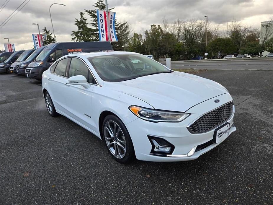 used 2019 Ford Fusion Hybrid car, priced at $17,491