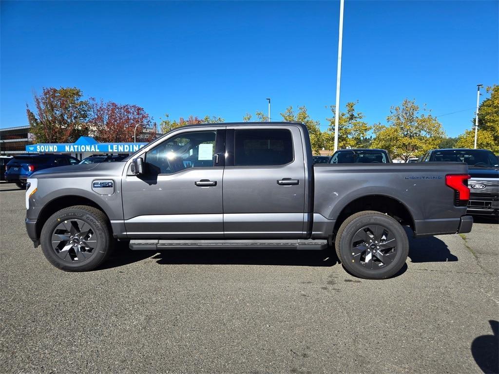 new 2025 Ford F-150 Lightning car, priced at $75,090