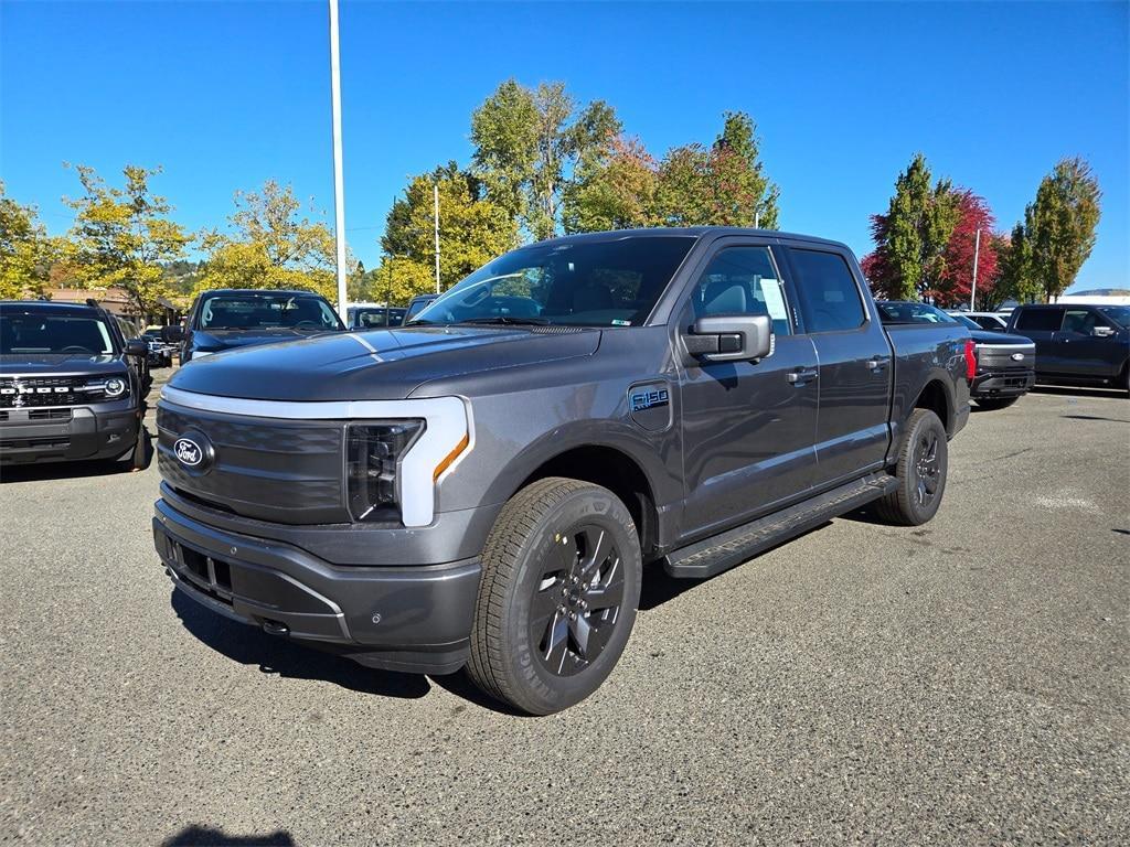new 2025 Ford F-150 Lightning car, priced at $75,090