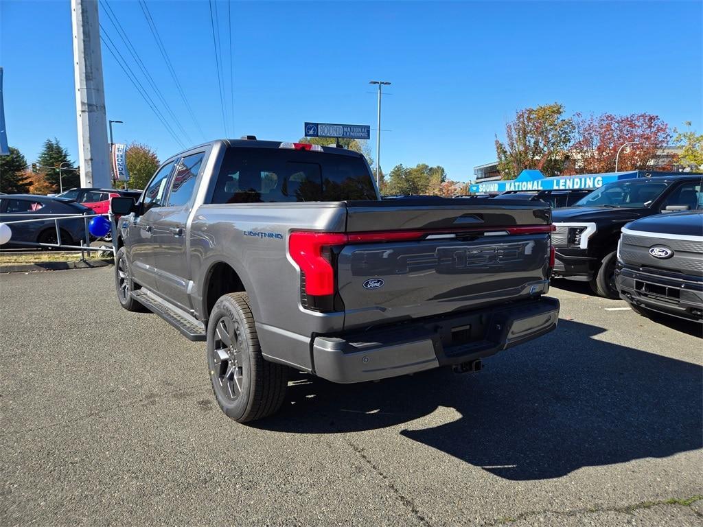 new 2025 Ford F-150 Lightning car, priced at $75,090