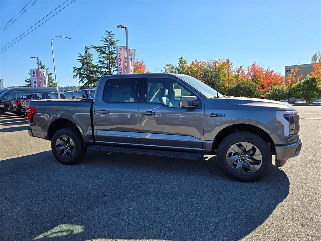 new 2025 Ford F-150 Lightning car, priced at $75,090