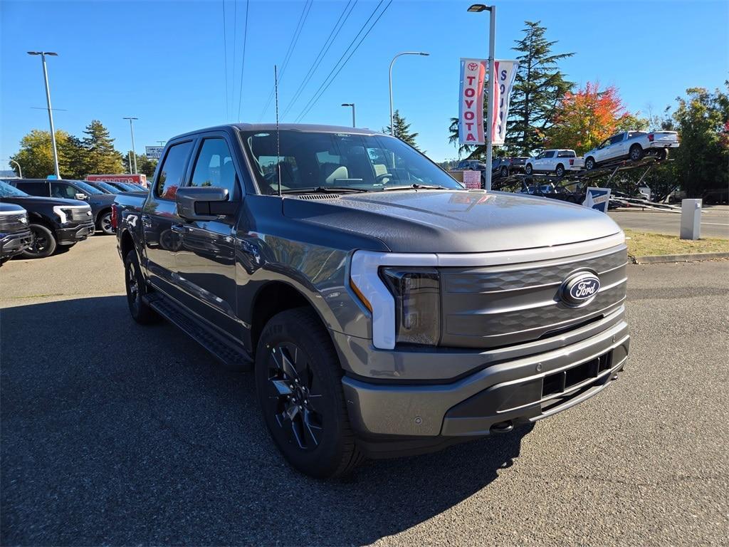 new 2025 Ford F-150 Lightning car, priced at $75,090
