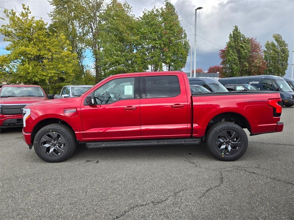 new 2025 Ford F-150 Lightning car, priced at $70,210