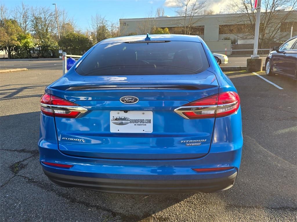 used 2020 Ford Fusion Hybrid car, priced at $19,166