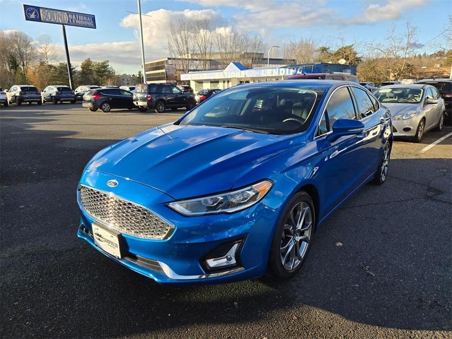 used 2020 Ford Fusion Hybrid car, priced at $19,166