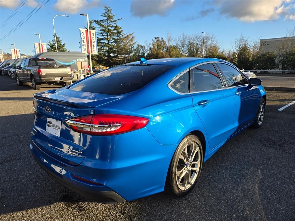 used 2020 Ford Fusion Hybrid car, priced at $19,166