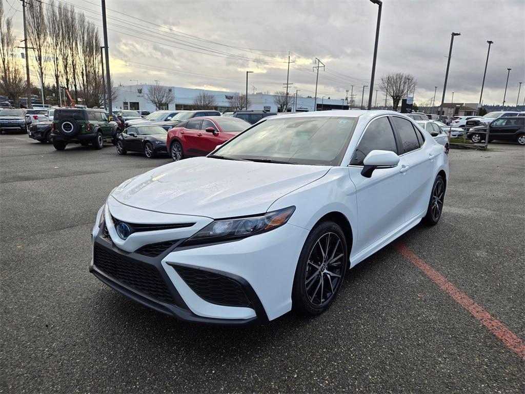 used 2022 Toyota Camry Hybrid car, priced at $26,991