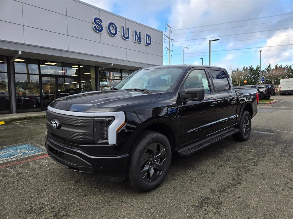 new 2024 Ford F-150 Lightning car, priced at $65,590