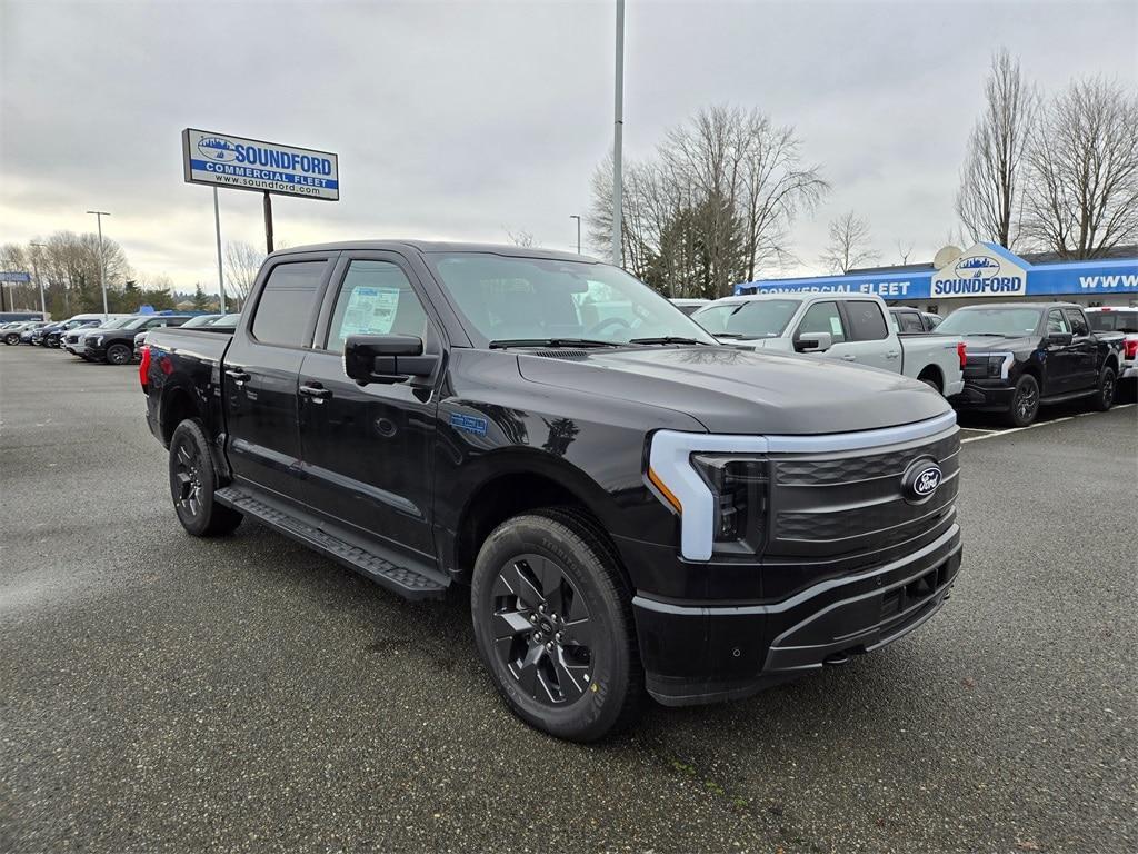 new 2024 Ford F-150 Lightning car, priced at $64,590