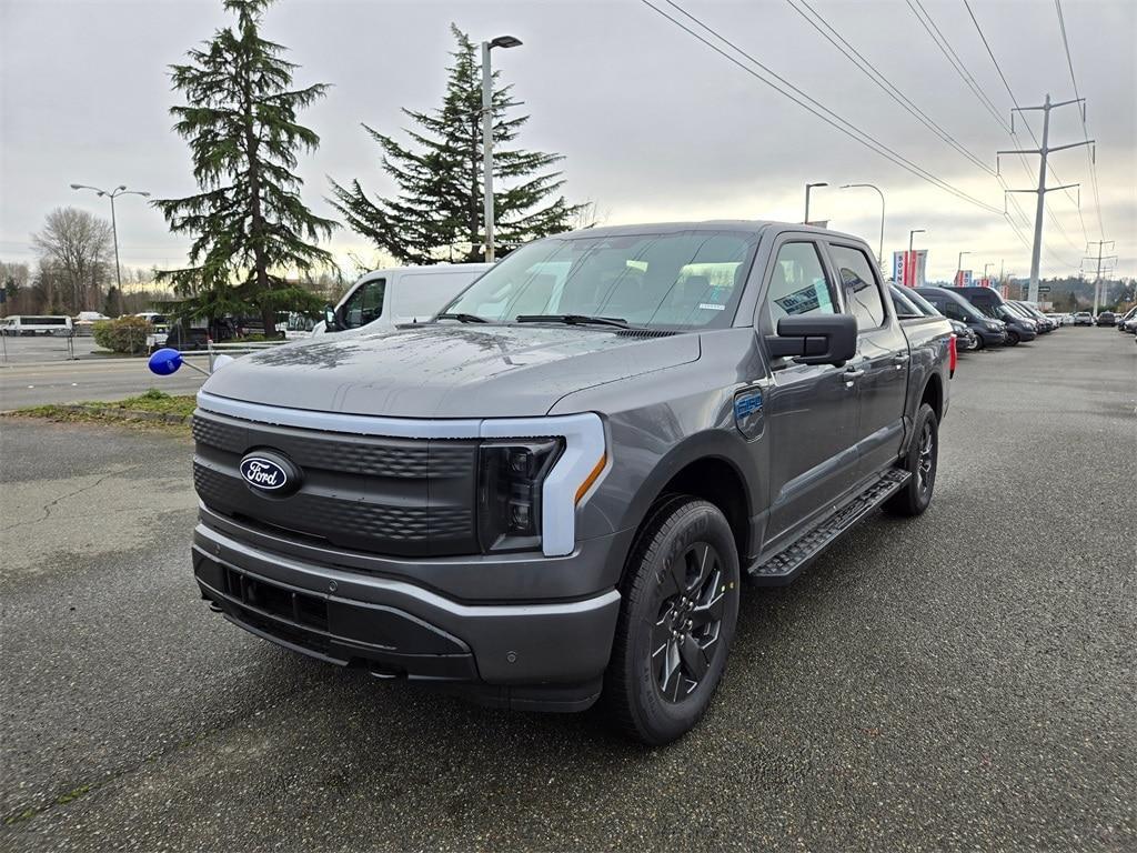 new 2024 Ford F-150 Lightning car, priced at $55,185