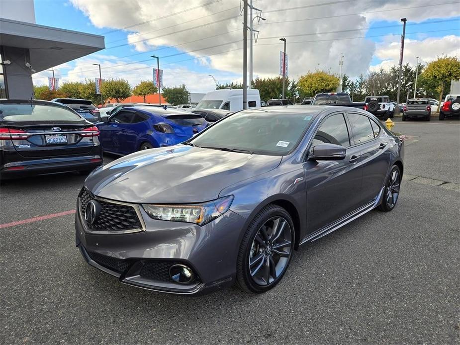 used 2018 Acura TLX car, priced at $21,999