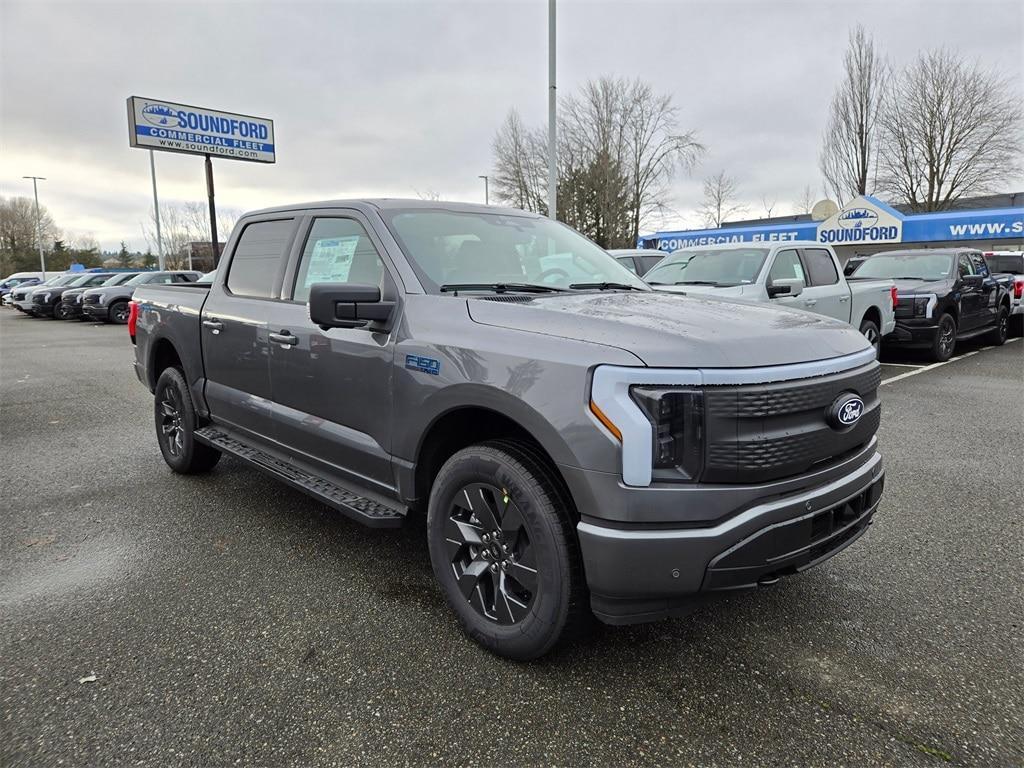 new 2024 Ford F-150 Lightning car, priced at $55,185